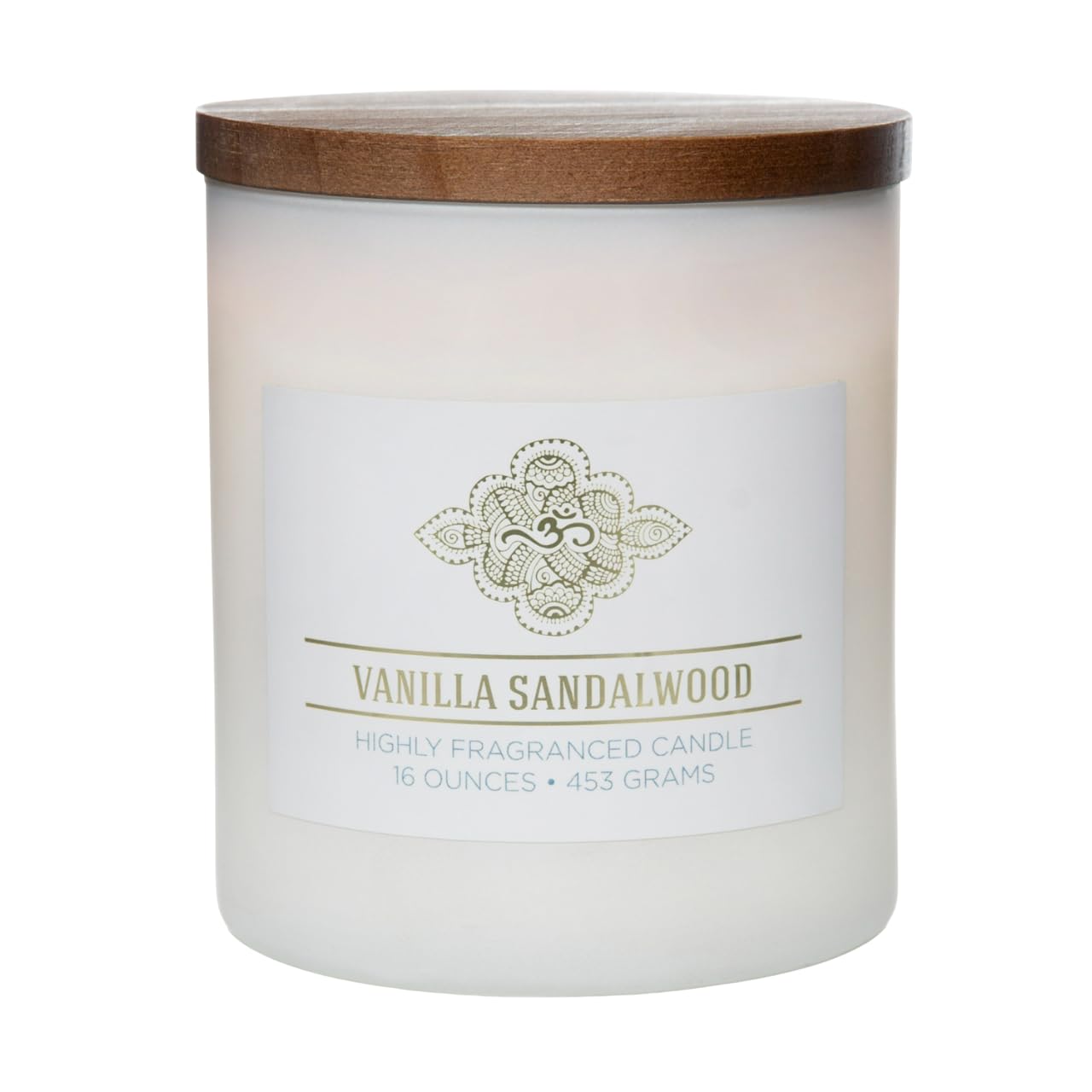 Vanilla Sandalwood Scented Jar Candle | 16oz